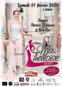 Élection Miss Thelloise 2020. Le samedi 1er février 2020 à Noailles. Oise.  20H00